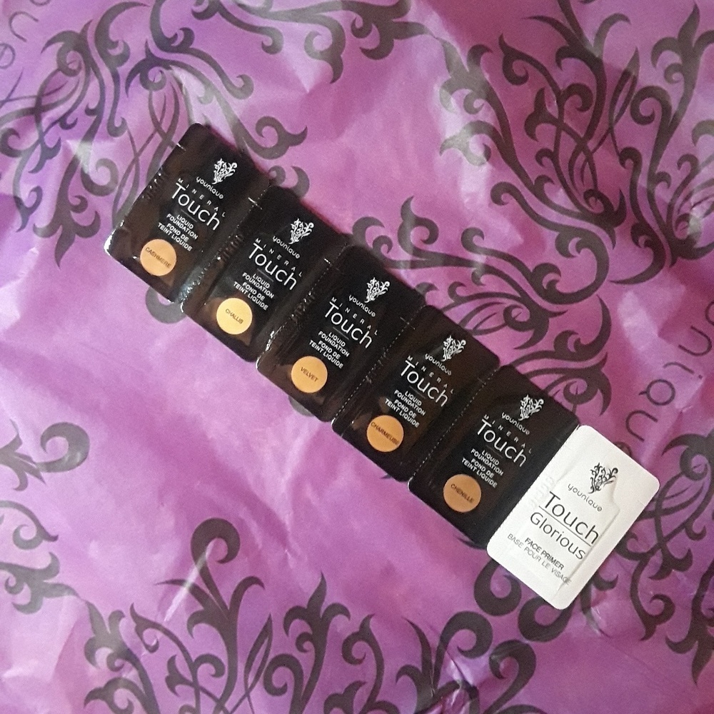 Younique liquid foundation samples-dark